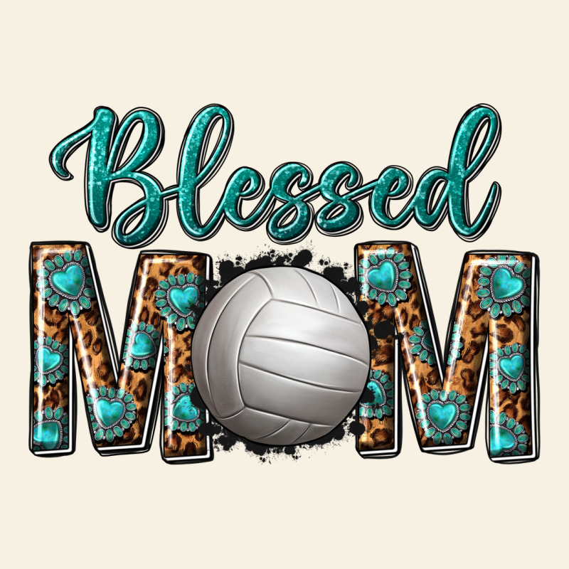 Western Blessed Mom With Volleyball Vintage Tee by texasbilliewilder | Teevron