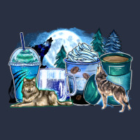 Wolf Coffee Cups Heavyweight Sweatshirt | Teevron