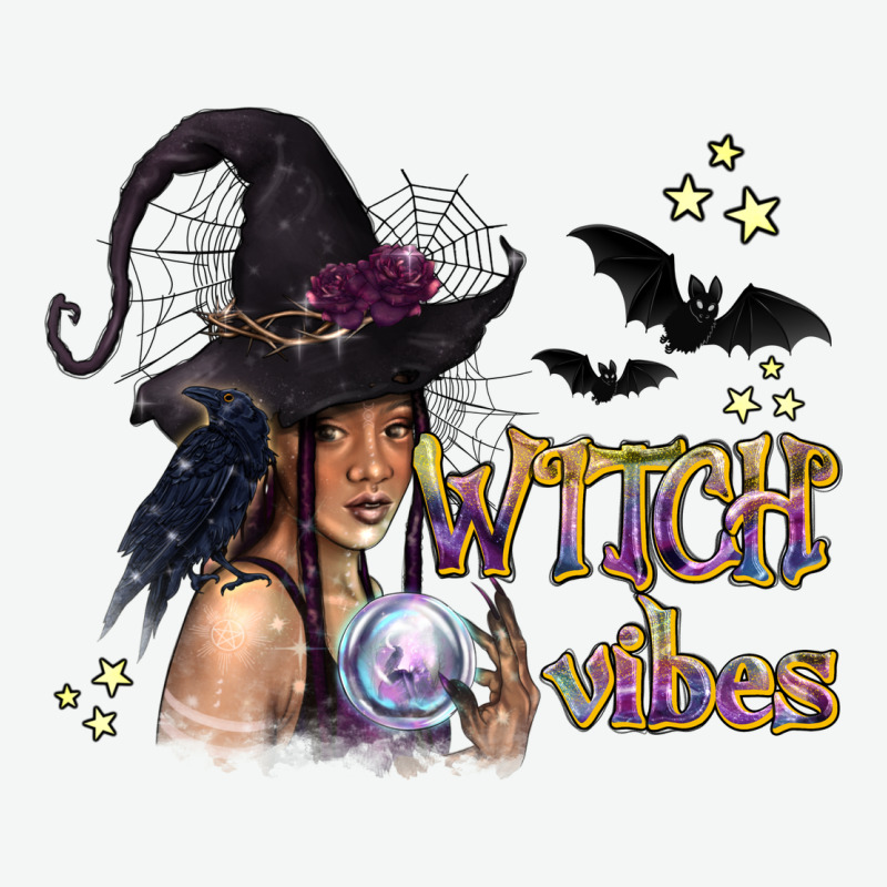 Black Witch Vibes Urban Heavy Tee by texasbilliewilder | Teevron