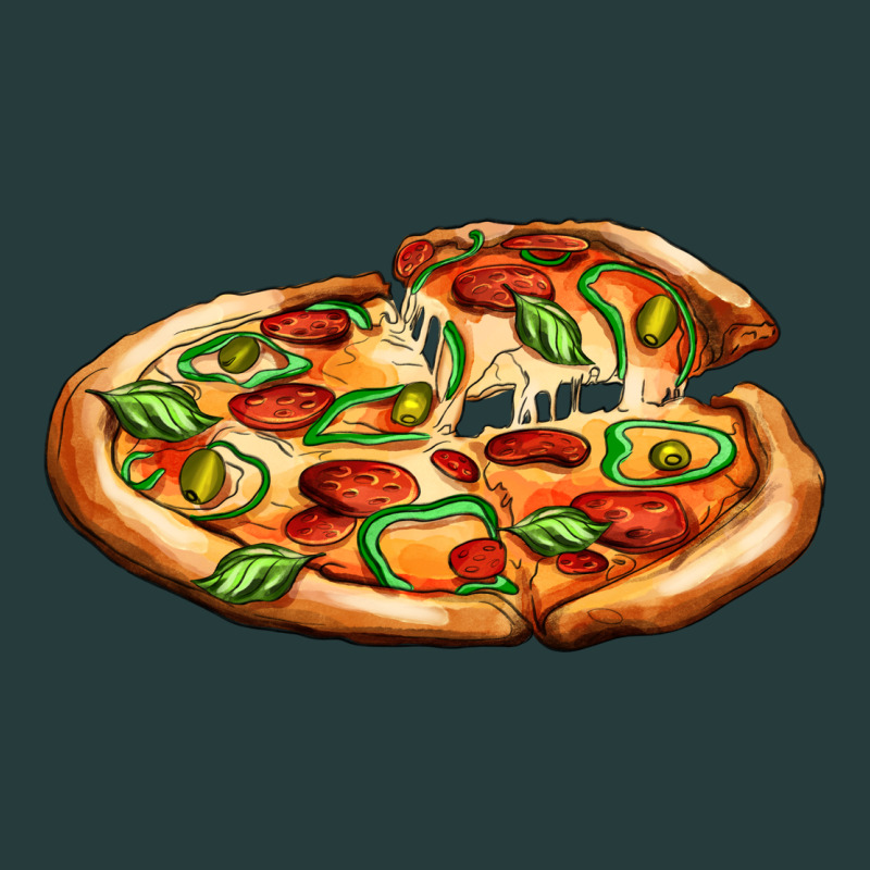 Big Pizza Premium Hoodie by AdoDesignShop | Teevron
