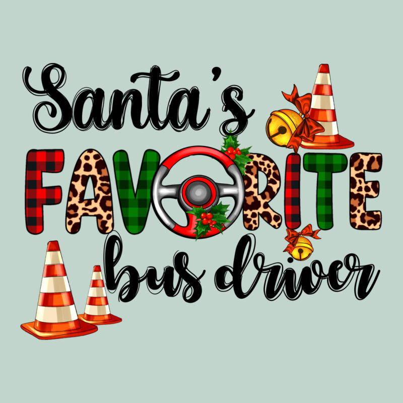 Santa's Favorite Bus Driver Zipper Hoodie by AdoDesignShop | Teevron
