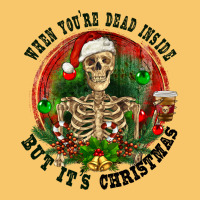 When You're Dead Inside But It's Christmas Vintage Hoodie | Teevron