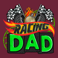 Racing Dad With Racing  Equipment Long Sleeve Tee | Teevron
