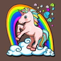 Cute Unicorn With Rainbow Long Sleeve Tee | Teevron