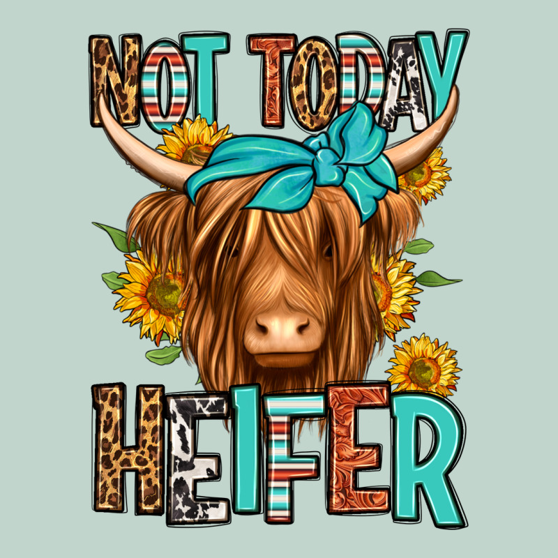 Not Today Heifer Long Haired Cow Zipper Hoodie by Jasminsmagicworld | Teevron