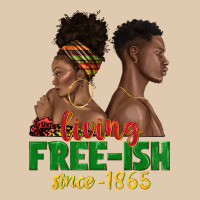 Living Free Ish Since 1865 With Afro Black Woman A Heavyweight Sweatshirt | Teevron