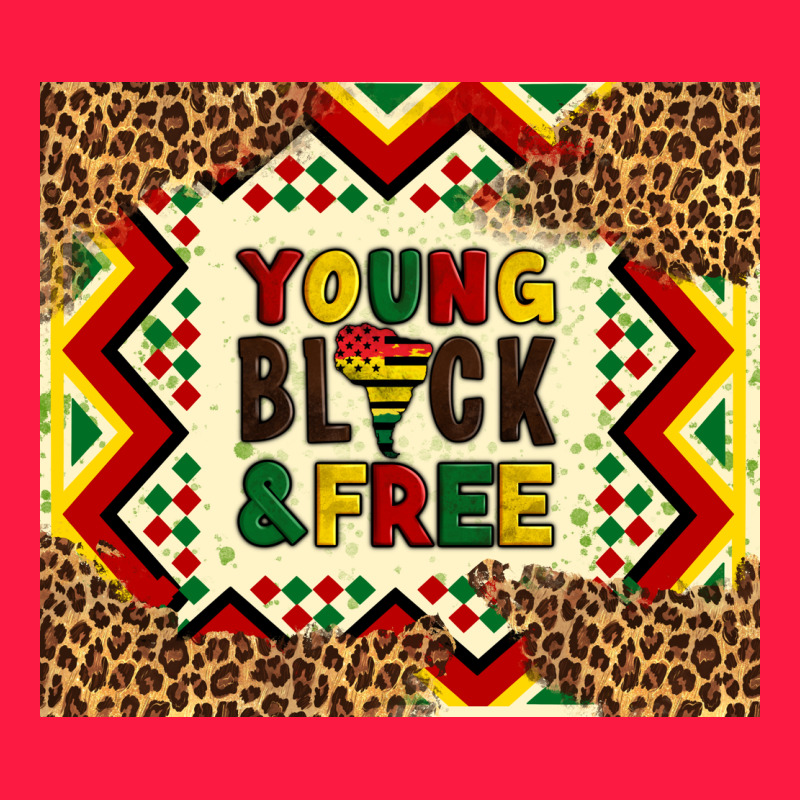 Young Black And Free Zipper Hoodie by Artiststas | Teevron