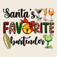 Santa's Favorite Bartender Zipper Hoodie | Teevron
