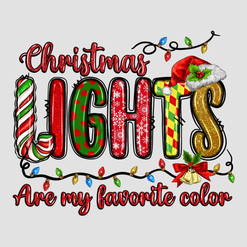 Christmas Lights Are My Favorite Color Premium Hoodie by MaliasSmallBusiness | Teevron