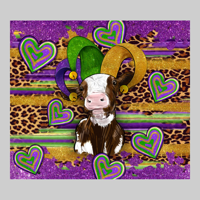 Mardi Gras Cow Premium Tee by Artiststas | Teevron