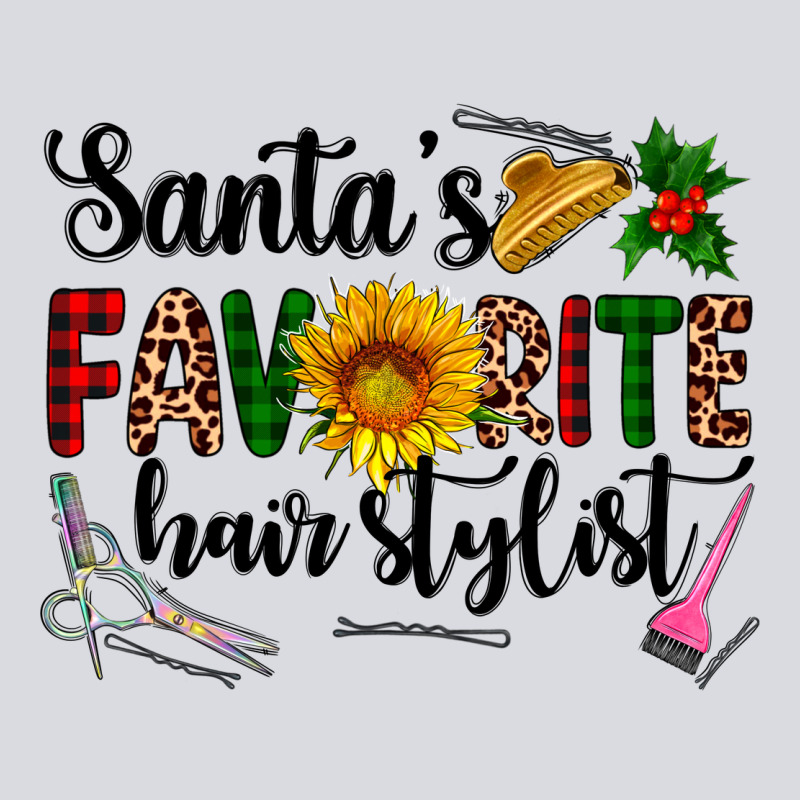 Santa's Favorite  Hair Stylist Zipper Hoodie by AdoDesignShop | Teevron