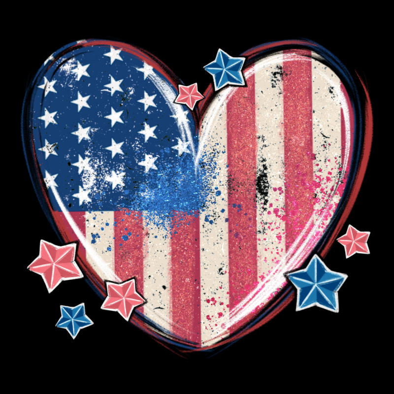 Usa Heart Premium Sweatshirt by MaliasSmallBusiness | Teevron