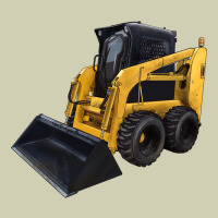 Skid Steer Loader Heavy Core Tee | Teevron