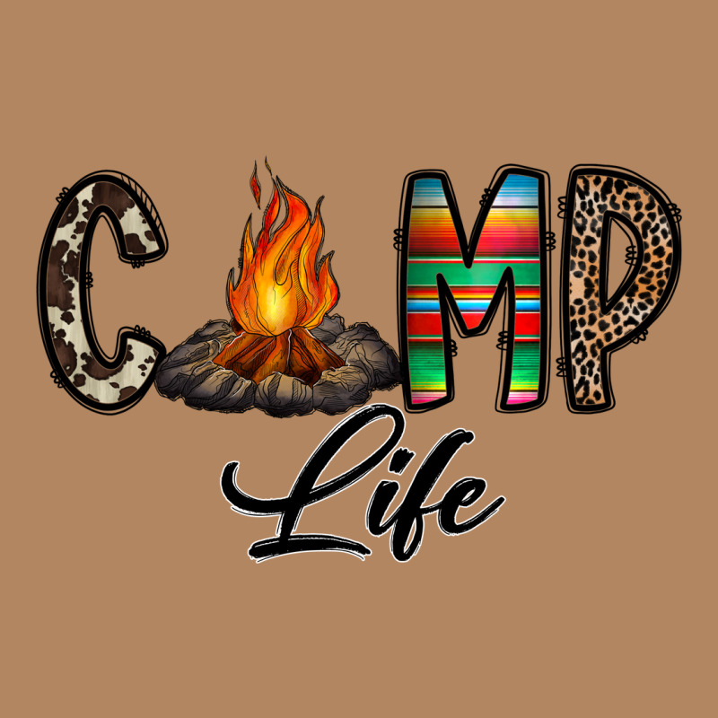Camp Life Long Sleeve Tee by CowhideDigitalArt | Teevron