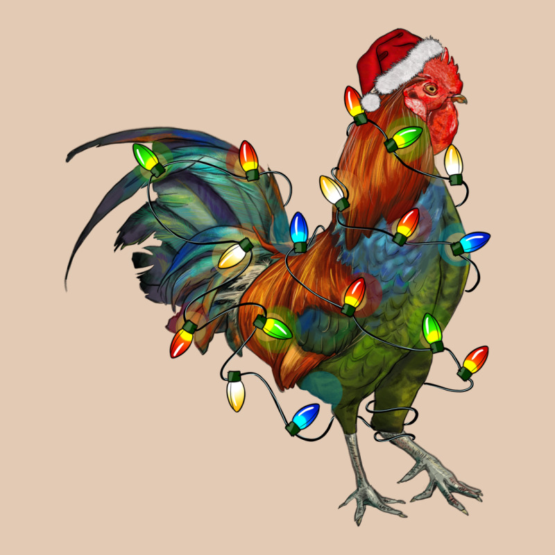 Christmas Lights Rooster Urban Hoodie by RanaPortraitStore | Teevron