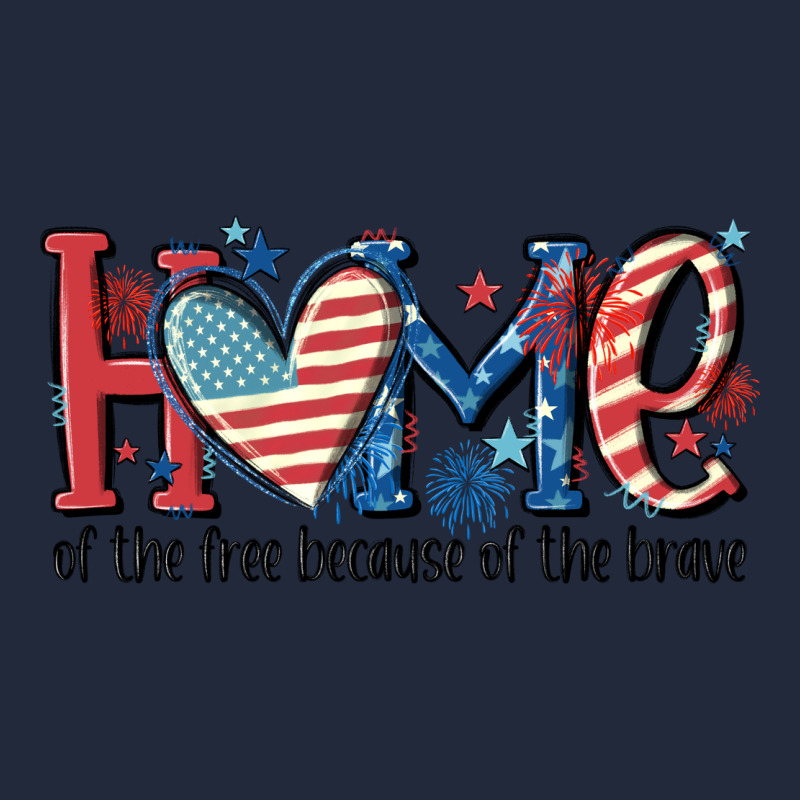 Home Of The Free Because Of The Brave Premium Sweatshirt by MaliasSmallBusiness | Teevron