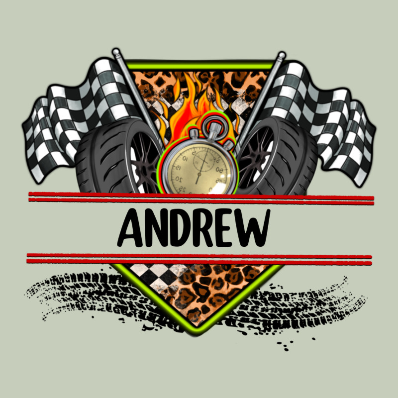Custom Name Race Flag And Race Equipment Long Sleeve Tee by AdoDesignShop | Teevron