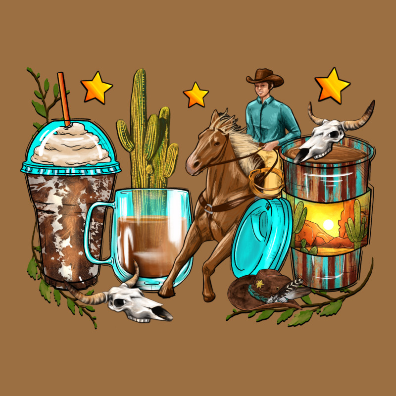 Cowboy Coffee Cups Vintage Tee by Zillion Design Studio | Teevron