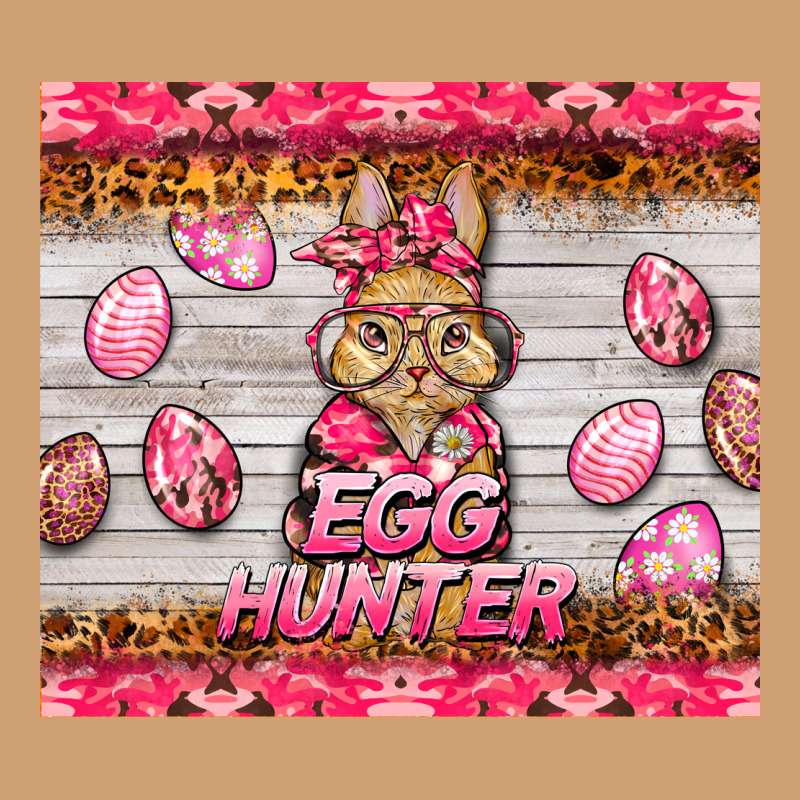 Easter Pink Camouflage Egg Hunter  Bunny Vintage Tee by BarkalooDesign | Teevron