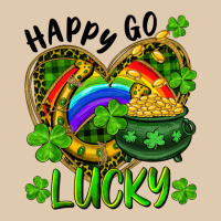 Happy Go Lucky Pot Of Gold And Rainbow Heart Heavyweight Sweatshirt | Teevron