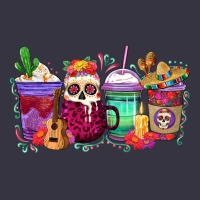 Dia De Los Muertos Coffee Cups Vintage Hoodie | Teevron