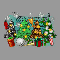 Christmas Trees With Tennis Vintage Hoodie | Teevron