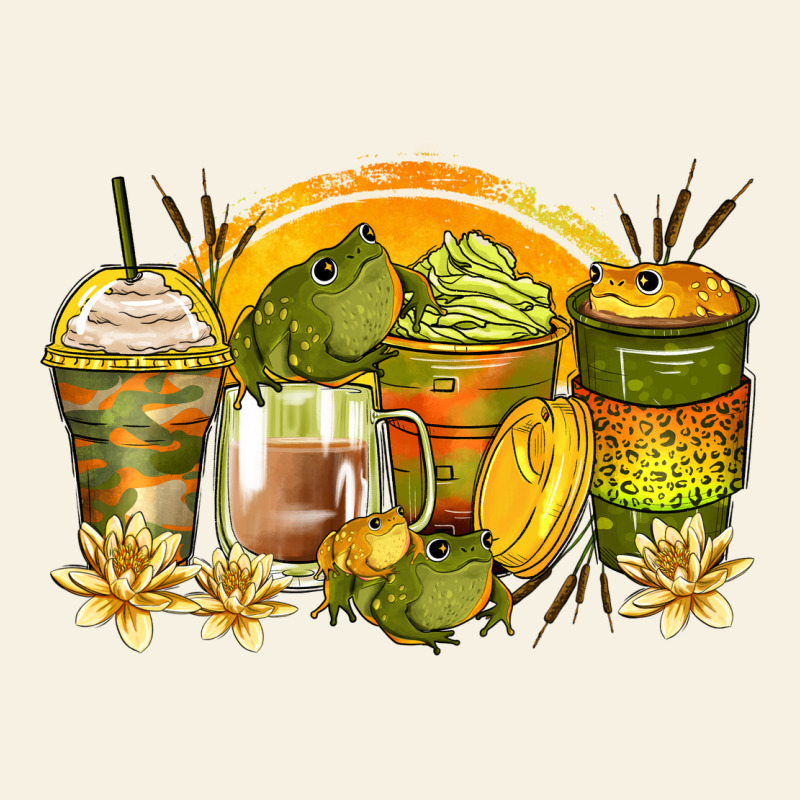 Frog Coffee Cups Vintage Tee by Zillion Design Studio | Teevron