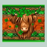 St Patricks Day Long Haired Cow Zipper Hoodie | Teevron