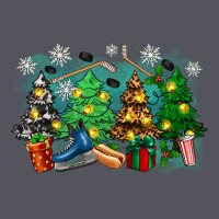 Christmas Trees With Hockey Vintage Hoodie | Teevron