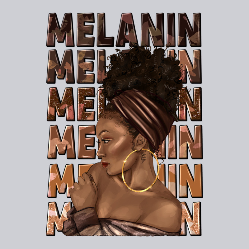 Melanin Melanin Melanin With Afro Girl Heavyweight Sweatshirt by texasbilliewilder | Teevron