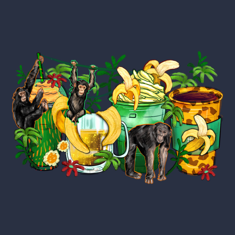 Monkey Coffee Cups Heavyweight Sweatshirt by Zillion Design Studio | Teevron