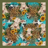 Charolais Cow And Sunflowers Seamless Pattern Classic Tee | Teevron