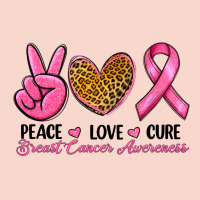 Peace Love Cure Breast Cancer Urban Hoodie | Teevron