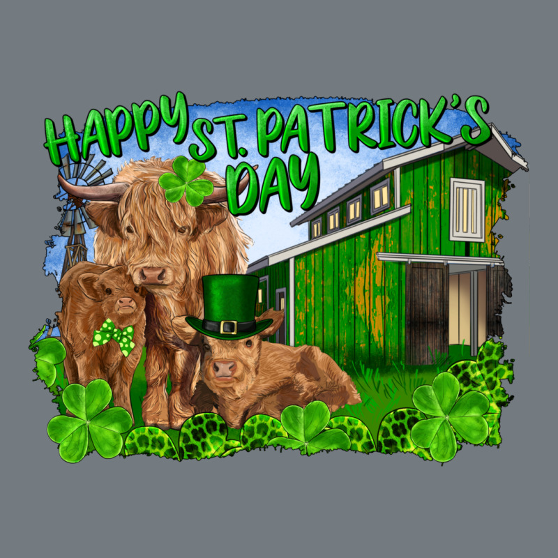 Happy St. Patrick's Day Cattle And Calfs Heavyweight Sweatshirt by RanaPortraitStore | Teevron