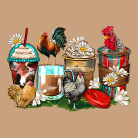 Rooster Coffee Cups Vintage Tee | Teevron