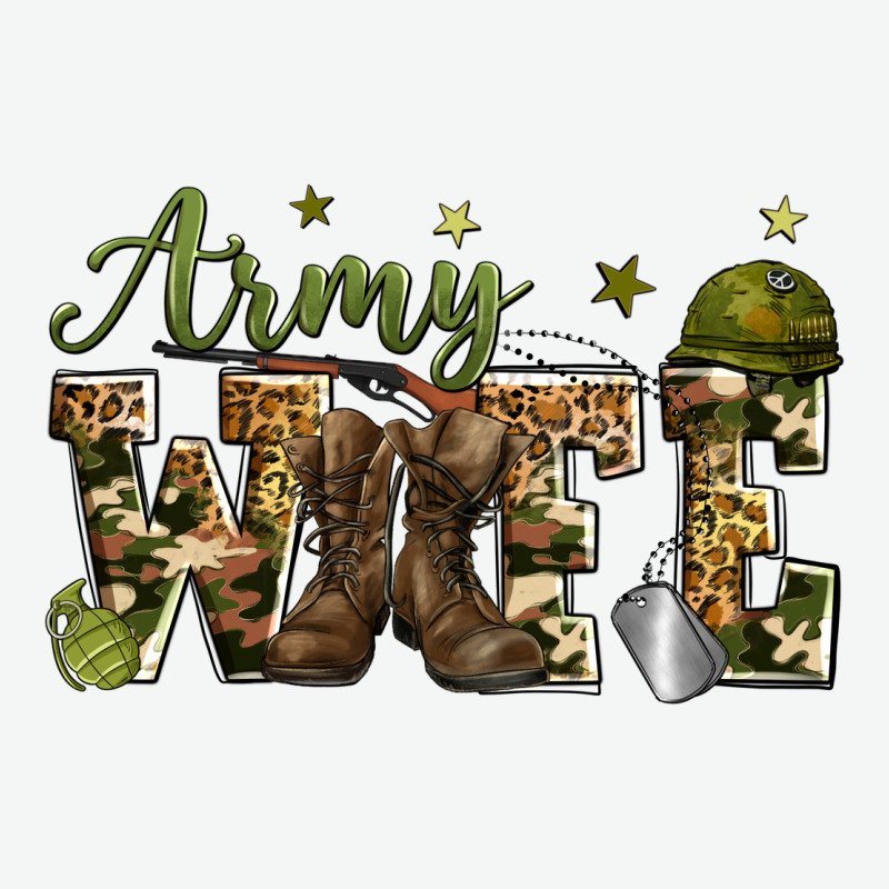 Army Wife Urban Heavy Tee by Zillion Design Studio | Teevron