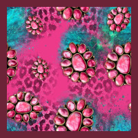 Pink Turquoise Gemstoes Seamless Pattern Long Sleeve Tee | Teevron