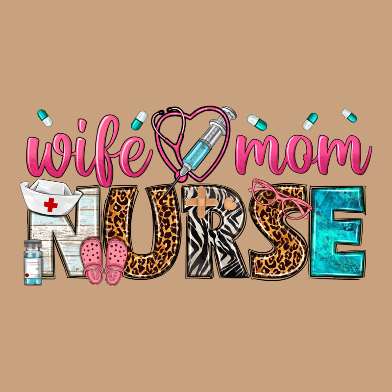 Wife Mom Nurse Vintage Tee by texasbilliewilder | Teevron
