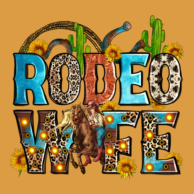 Rodeo Wife Urban Heavy Tee by Zillion Design Studio | Teevron