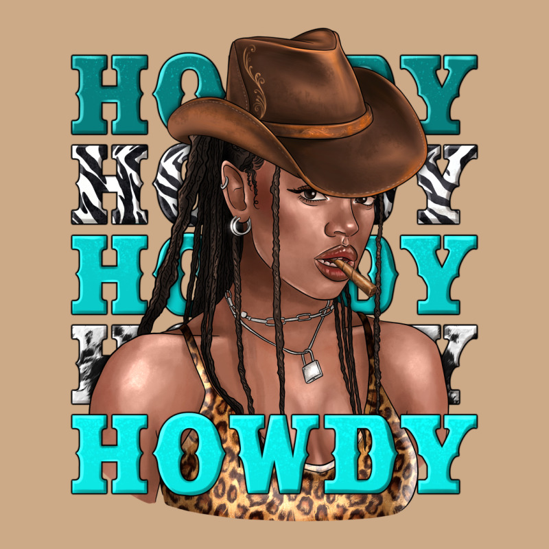 Howdy Howdy Black Girl Vintage Hoodie by texasbilliewilder | Teevron