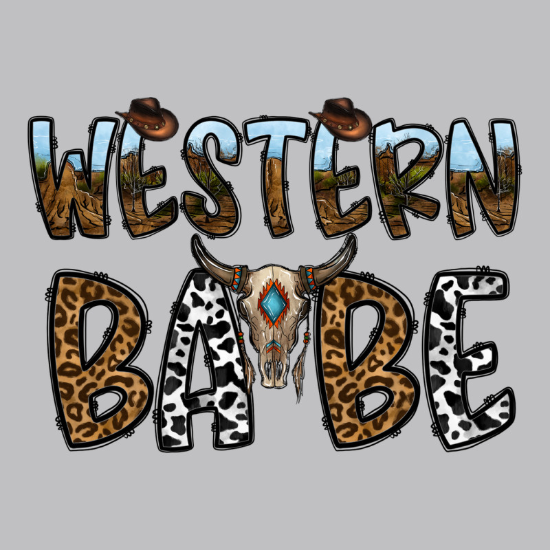 Western Babe Classic Tee by CowhideDigitalArt | Teevron