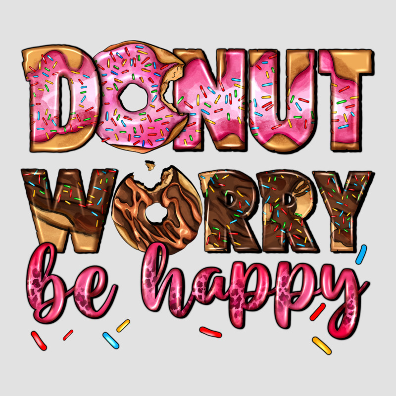 Donut Worry Be Happy Premium Hoodie by AdoDesignShop | Teevron
