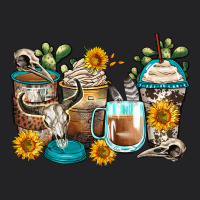 Bull Skull Coffee Cups Vintage Tee | Teevron