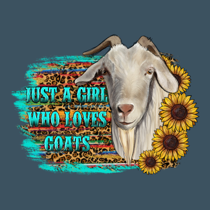Just A Girl Who Loves Goats Urban Heavy Tee by RanaPortraitStore | Teevron