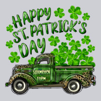 Happy St. Patrick's Day Shamrock Farm Truck Heavyweight Sweatshirt | Teevron
