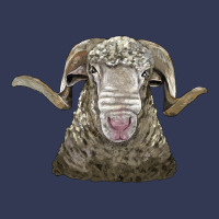 Rambouillet Sheep Head Heavyweight Hoodie | Teevron