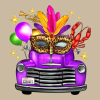 Mardi Gras Truck Leopard Mask Long Sleeve Tee | Teevron
