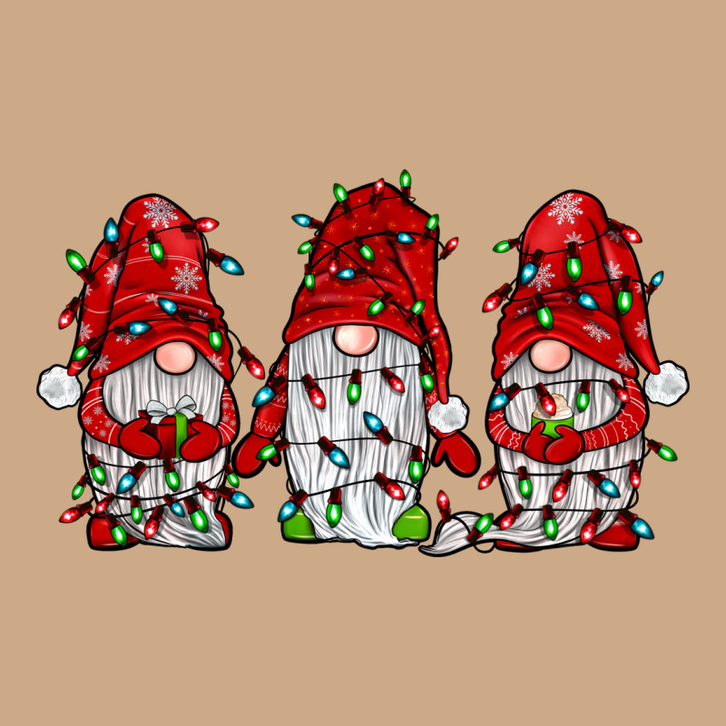 Gnome With Christmas Lights Vintage Hoodie by JahusDesignShop | Teevron