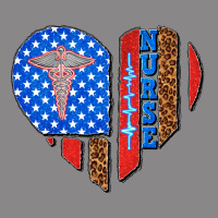 4th Of July Nurse Heart Flag Vintage Tee | Teevron