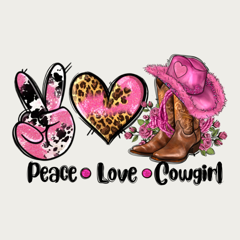 Peace Love  Cowgirl Zipper Hoodie by AdoDesignShop | Teevron